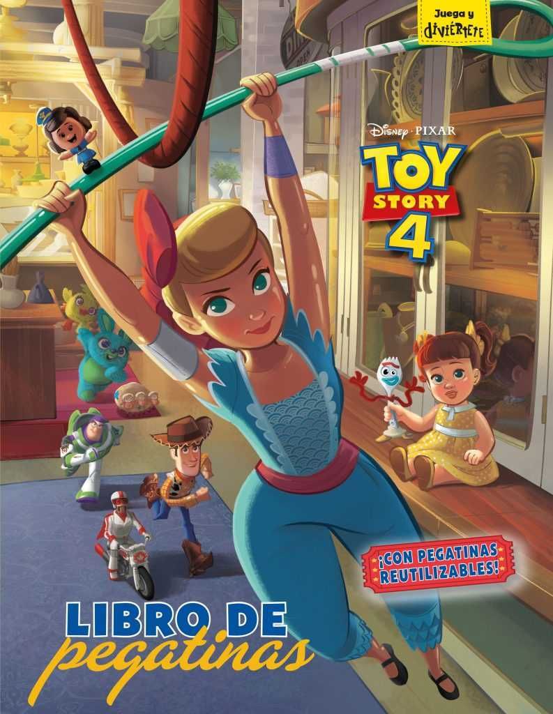 4 razones por las que no te puedes perder Toy Story 4 - El libro de pegatinas