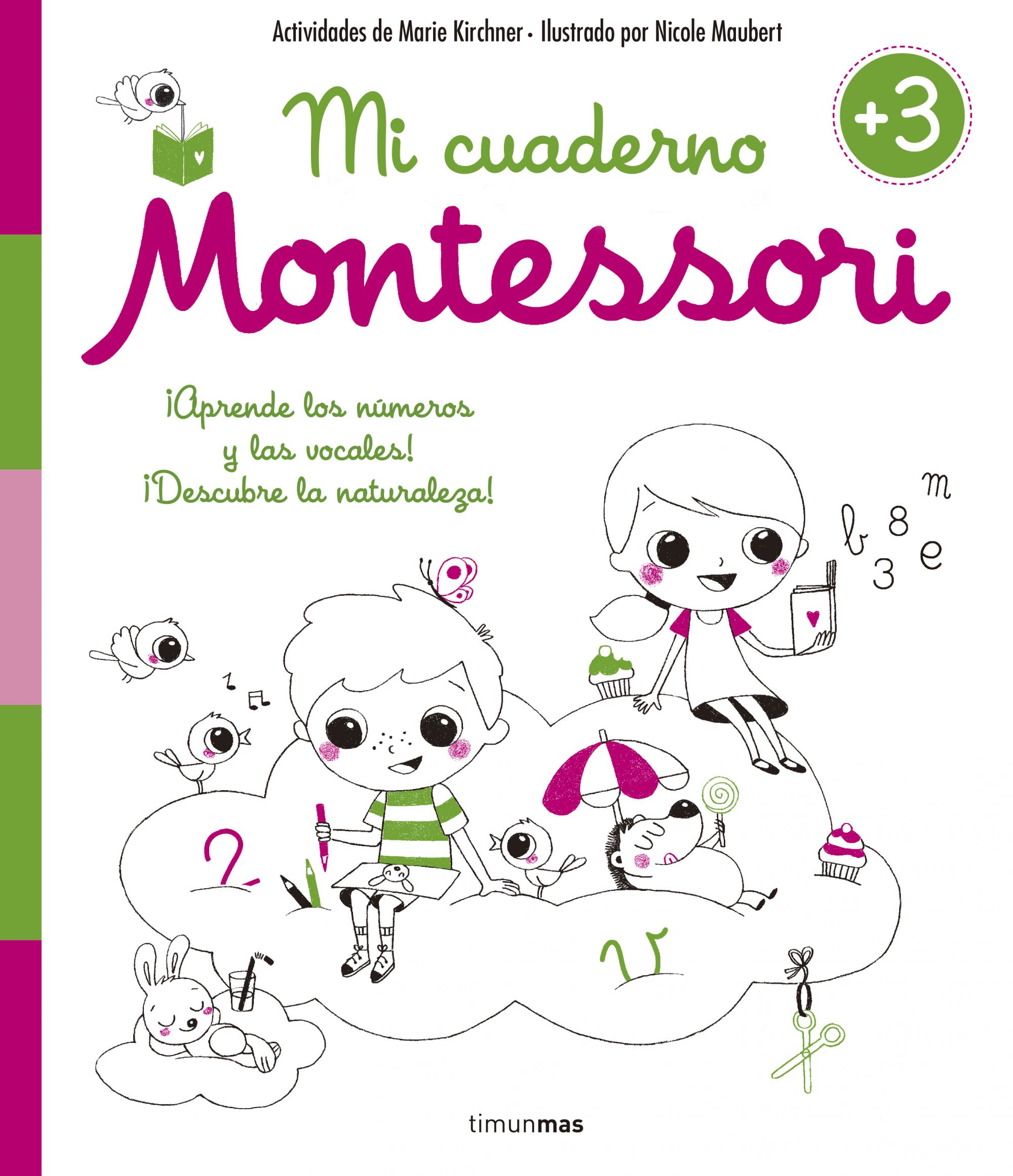 Portada de Mi cuaderno Montessori +3