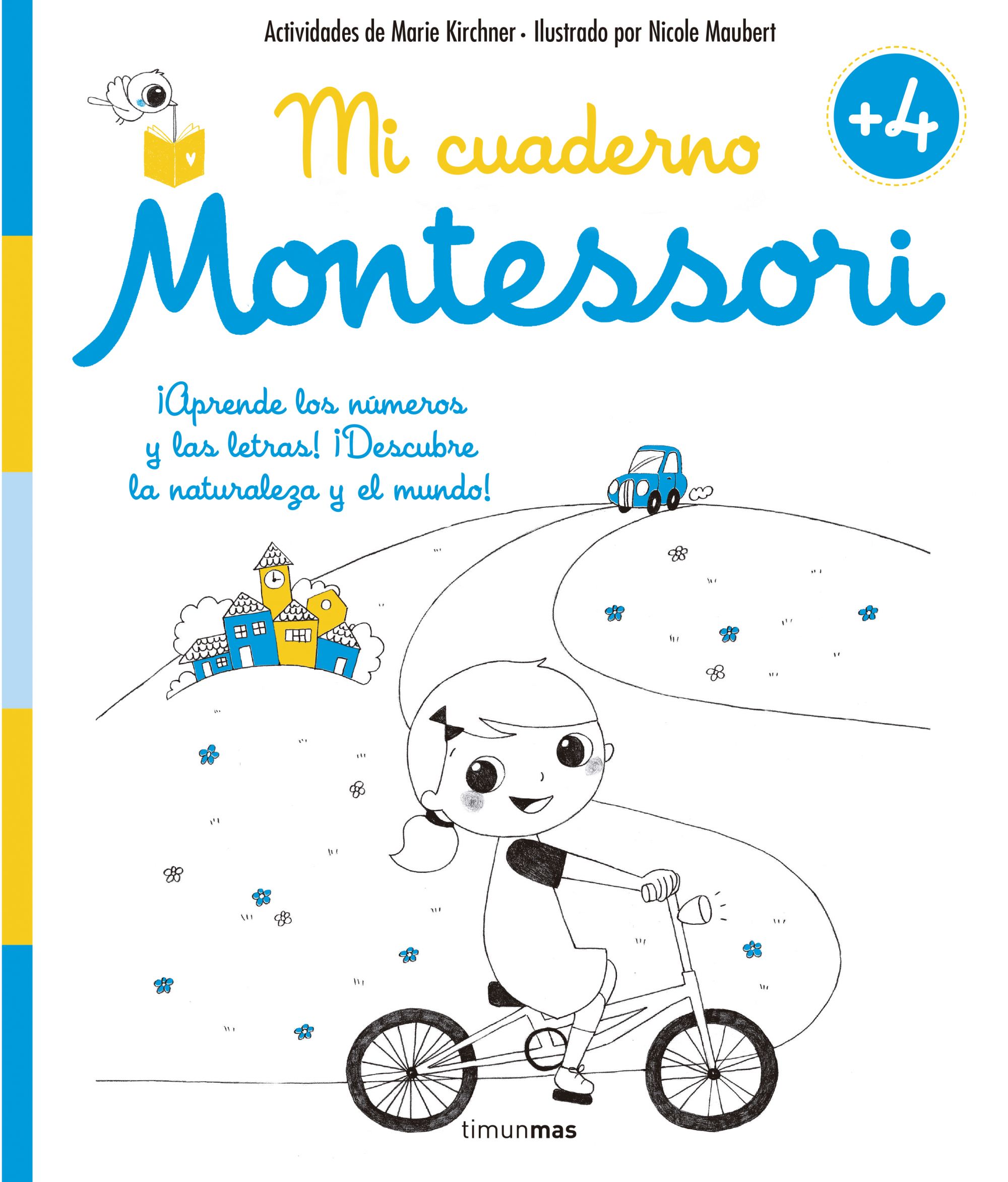 Portada de Mi cuaderno Montessori +4
