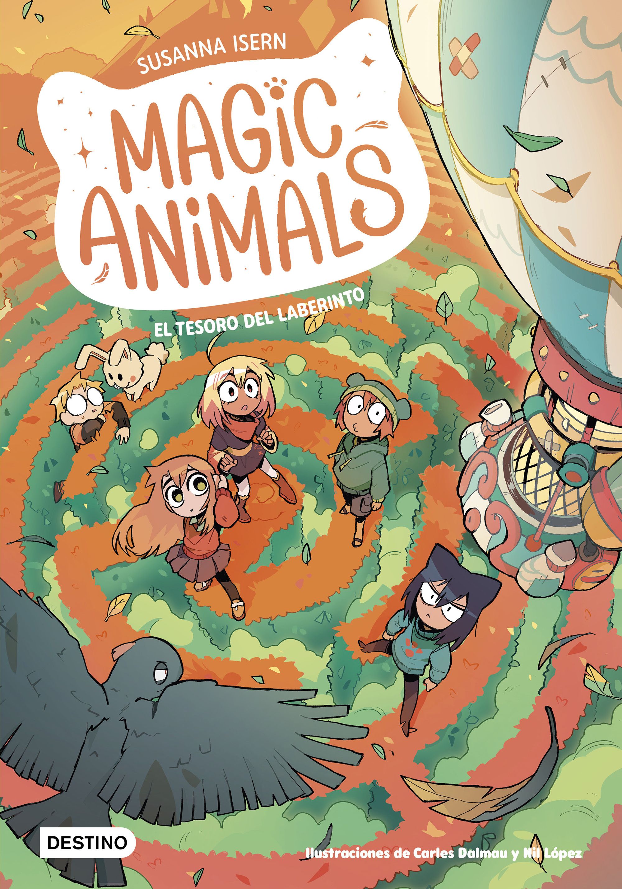 Portada de Magic Animals 11. El tesoro del laberinto