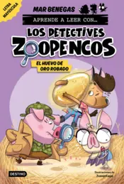Portada Learn to Read With... The Silly-Zoo Detectives! 2.  The Stolen Golden Egg