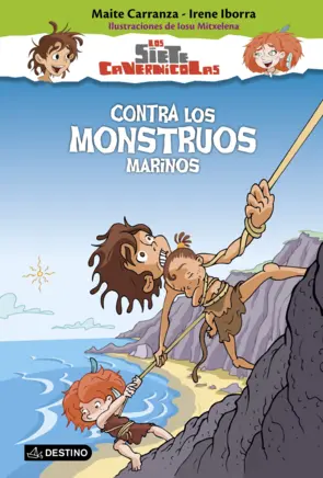 Portada The Seven Cavemen Against the Sea Monsters