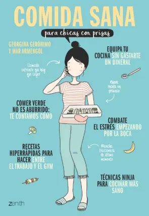 Portada For Girls in a Rush. Healthy Food.